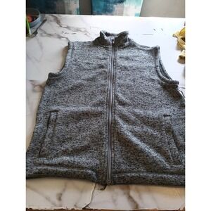 Resistol Men's Cowboy Vest Size Small Gray Western Ranch Rodeo Ranchwear